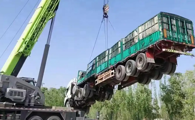 滨海道路脱困救援案例
